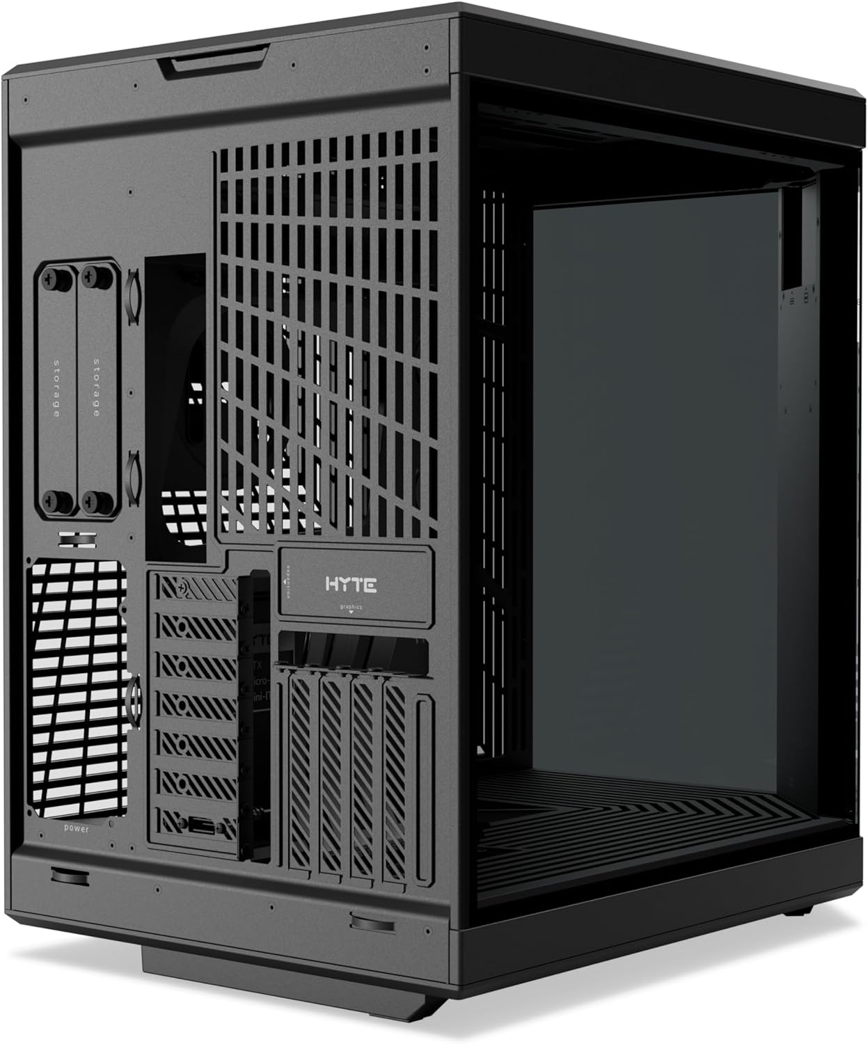 HYTE Y70 Touch Infinite BLACK - ATX Mid Tower Case with 14.9