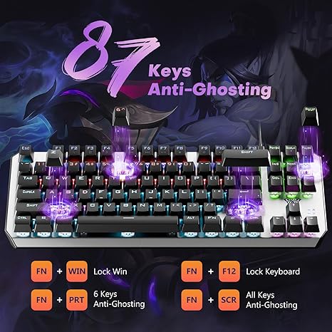 AULA F2067 TKL Mechanical Gaming Keyboard