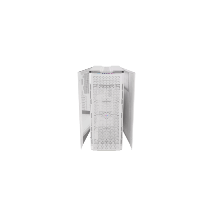 CORSAIR 9000D iCUE LINK Airflow Super-Tower PC Case – Tempered Glass – White