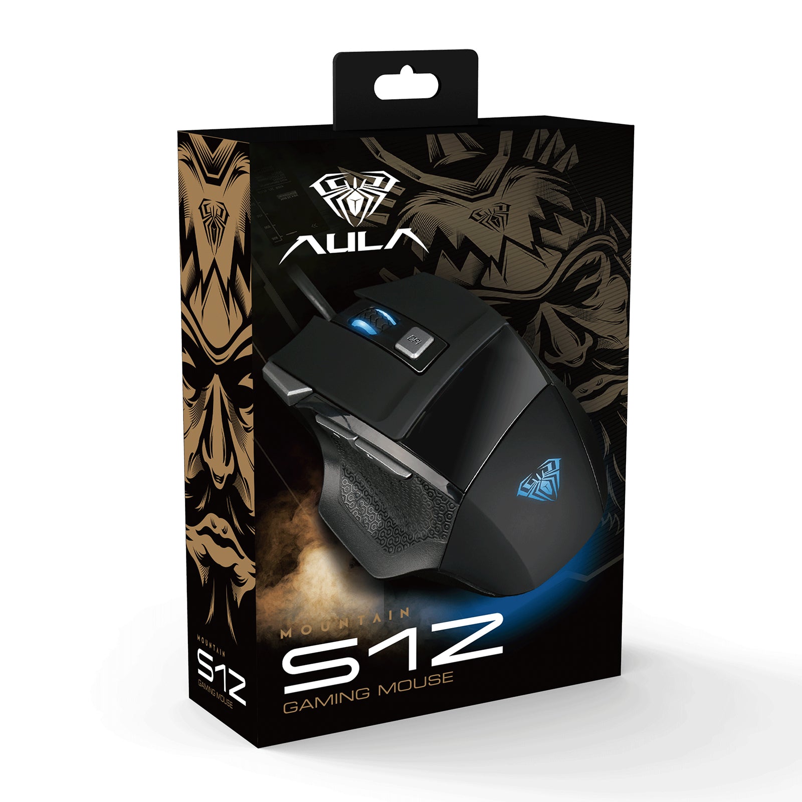 AULA S12 Optical Wired Gaming Mouse