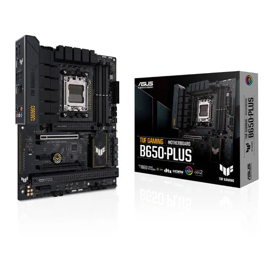 ASUS TUF Gaming B650-PLUS Motherboard – AMD Ryzen AM5, DDR5, SATA 6Gb/s, 3-Year Warranty
