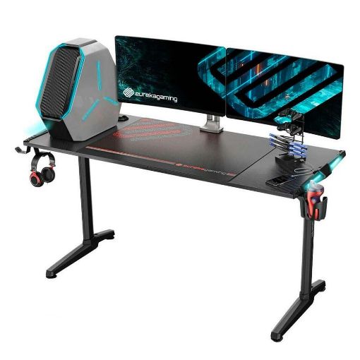 EUREKA ERK-55B-V2 Gaming Desk