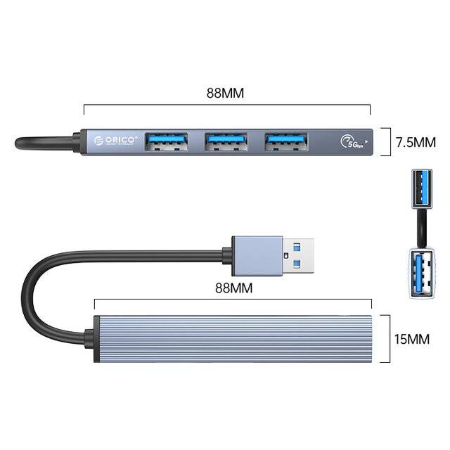 Orico AH-A13 4-Port USB Hub