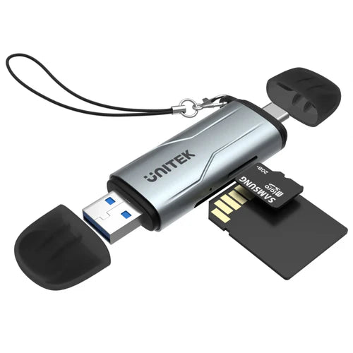 UNITEK 2 in 1 SD 3.0 Card Reader