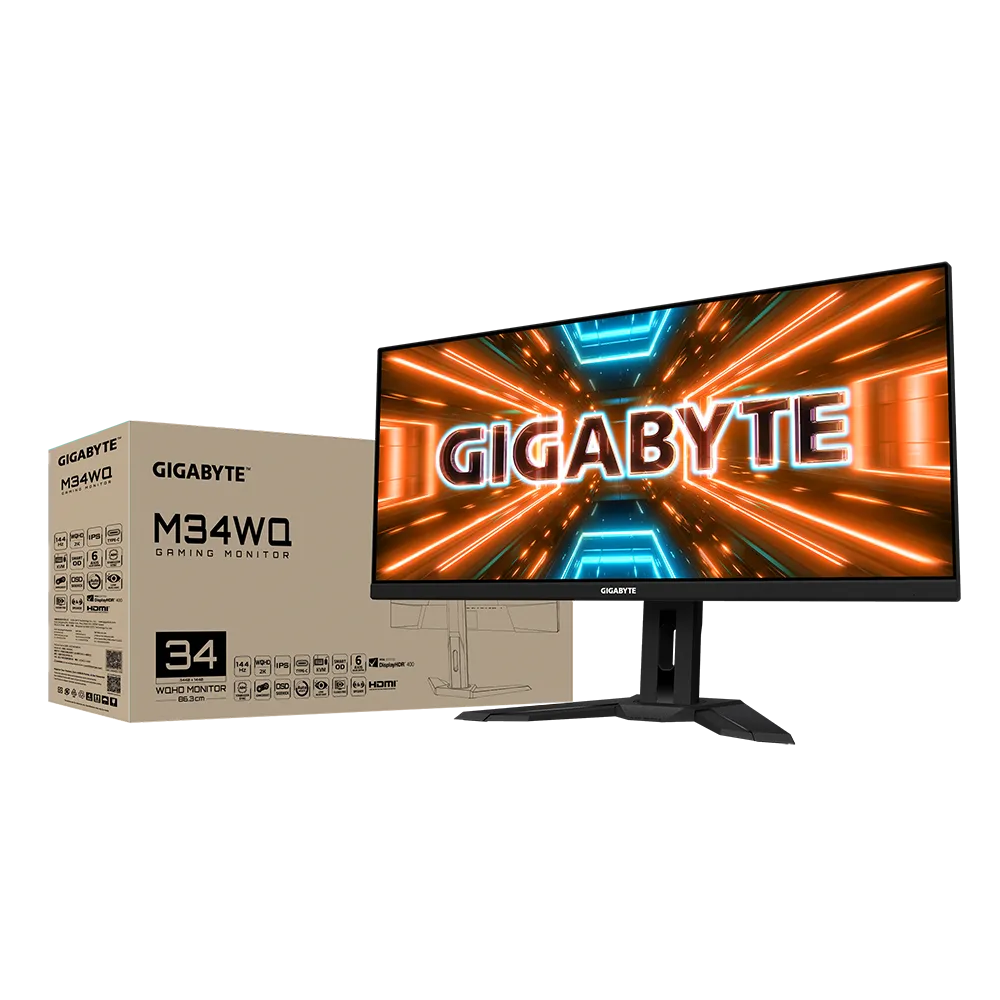 GIGABYTE M34WQ Gaming Monitor