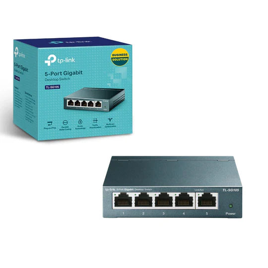 TP-Link TL-SG105 V8 5-Port Gigabit Desktop Switch