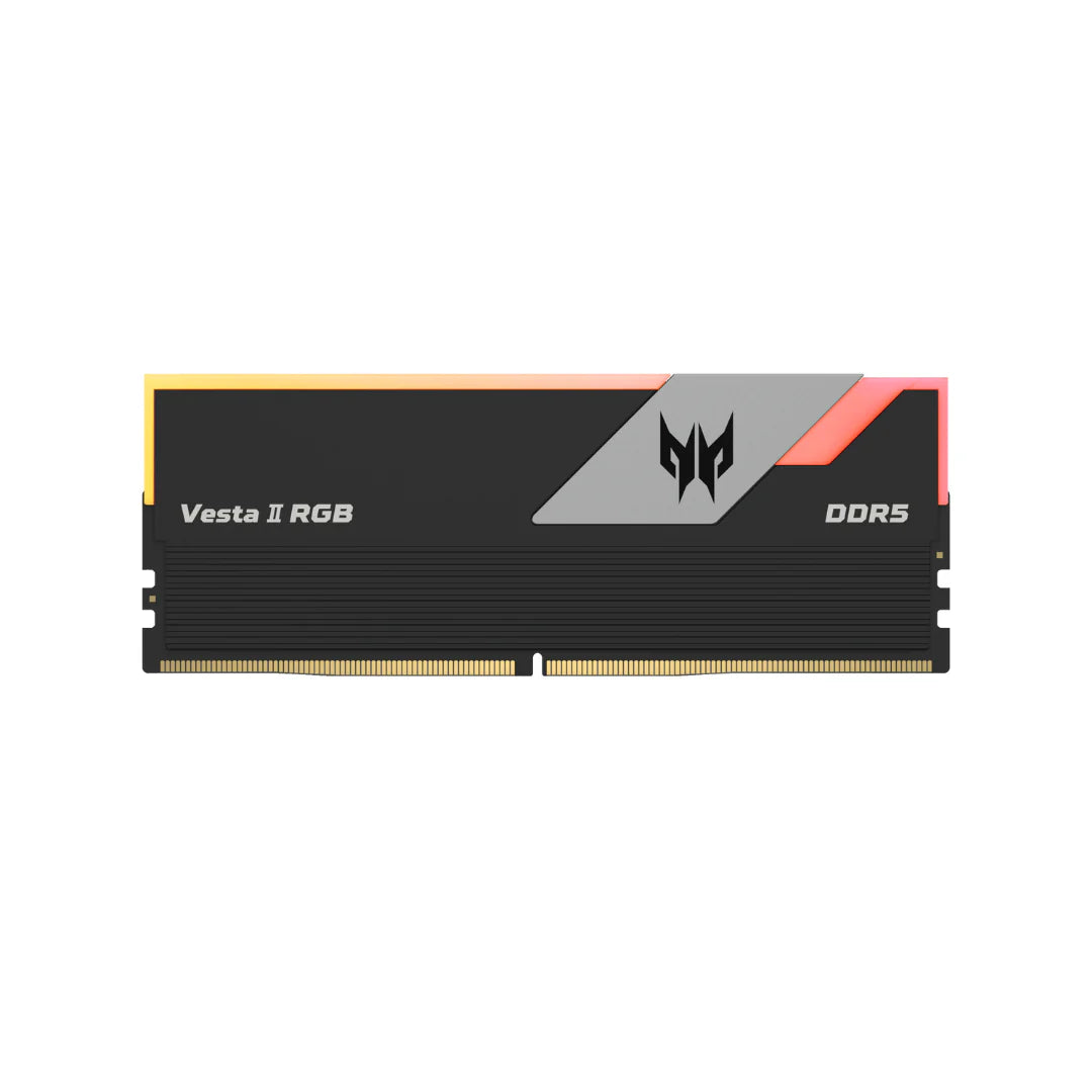 Acer Predator Vesta II DDR5 RGB RAM 32GB (16GBx2) 6000MHz - CL30 Black, XMP & EXPO