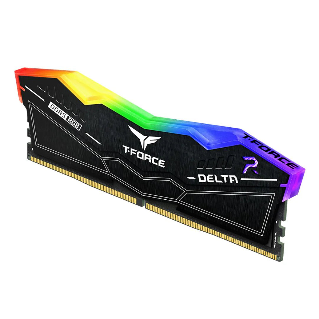 TEAMGROUP T-Force Delta RGB DDR5 RAM 32GB (2x16GB) 6000MHz CL38 - Black