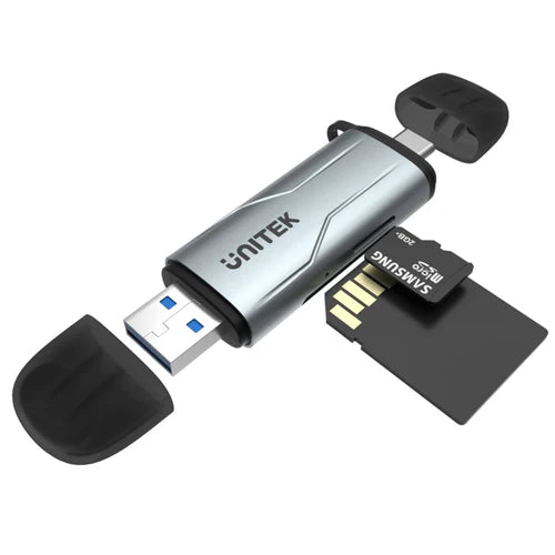 UNITEK 2 in 1 SD 3.0 Card Reader