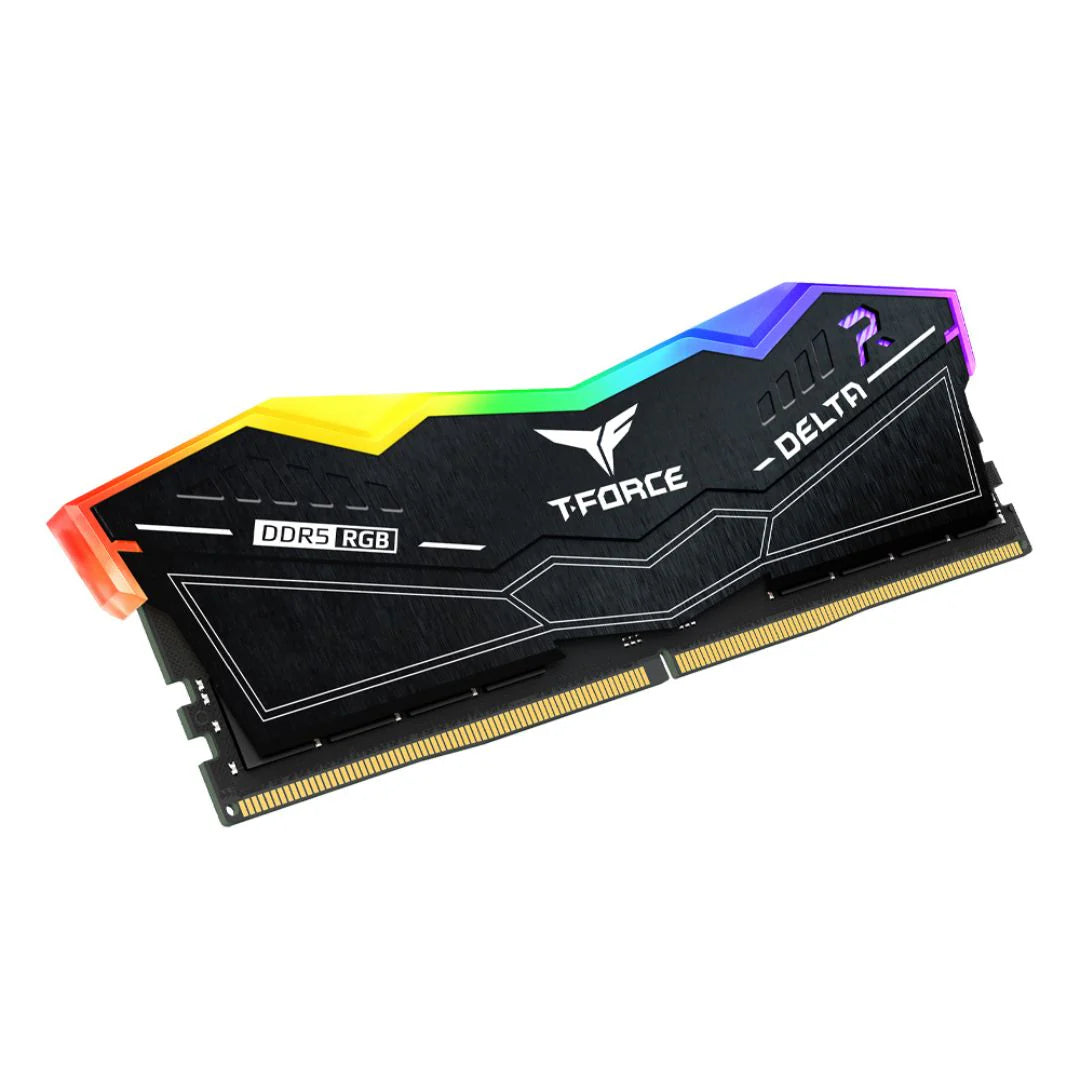 TEAMGROUP T-Force Delta RGB DDR5 RAM 32GB (2x16GB) 6000MHz CL38 - Black