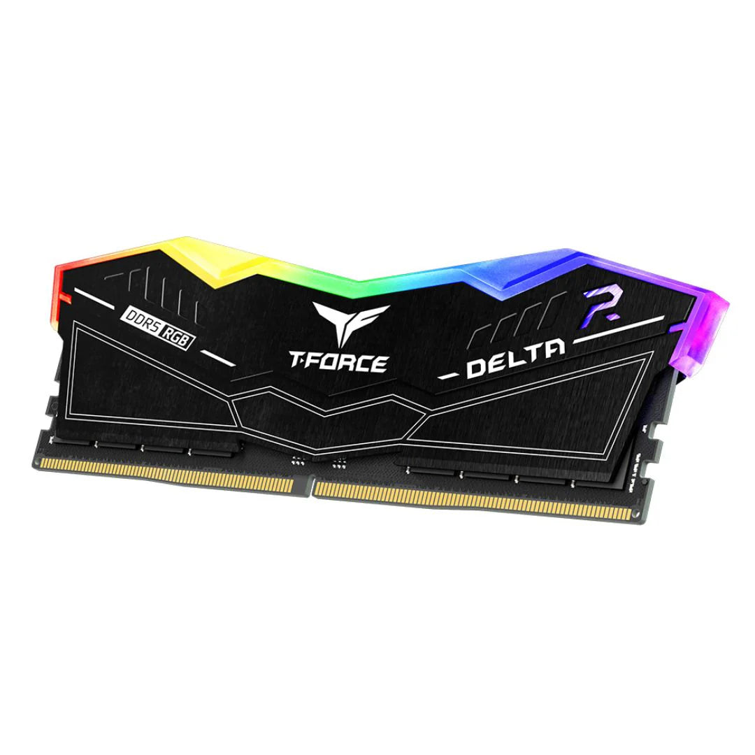 TEAMGROUP T-Force Delta RGB DDR5 RAM 32GB (2x16GB) 6000MHz CL38 - Black