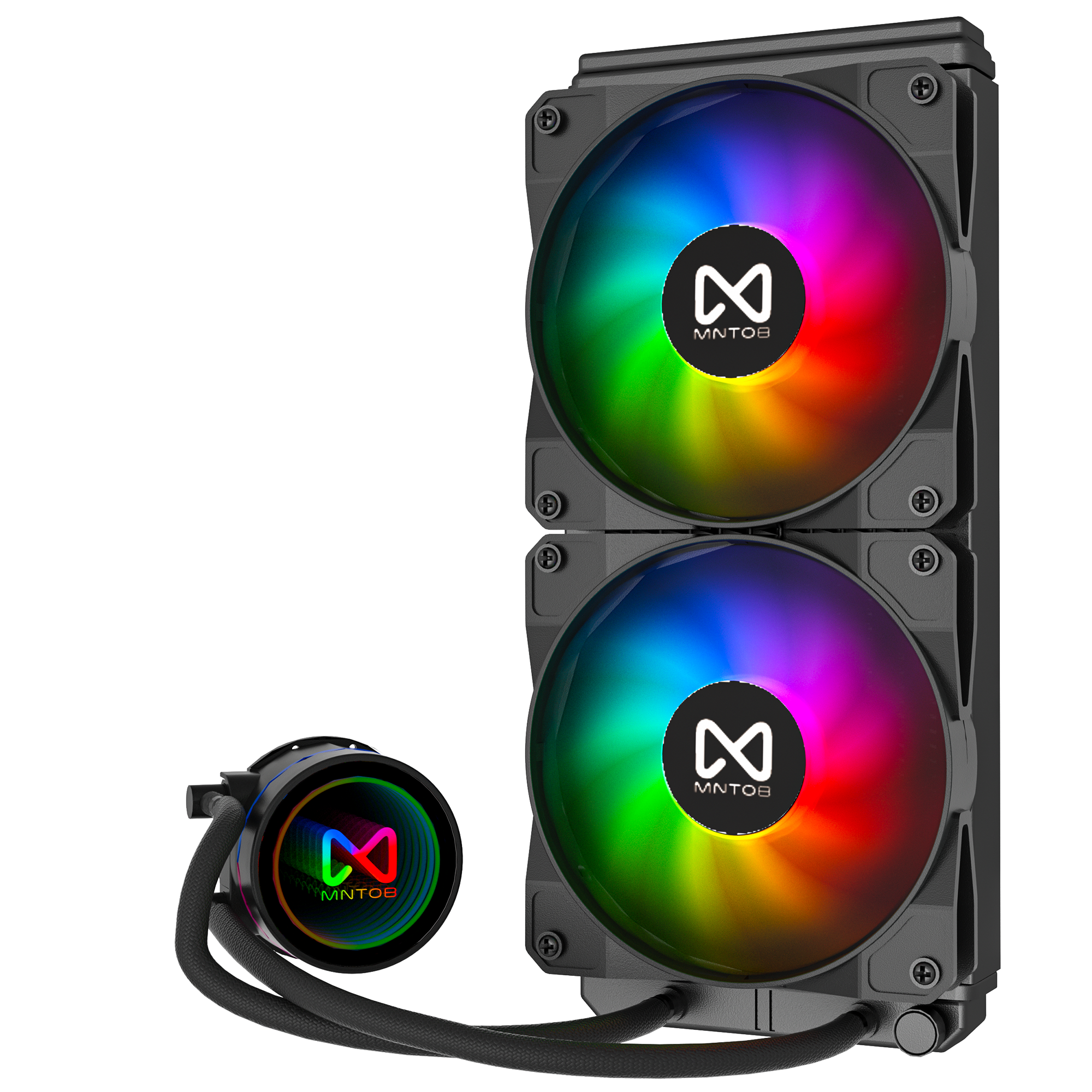 MNTOB 240ML Liquid Cooler ARGB Mizore Black