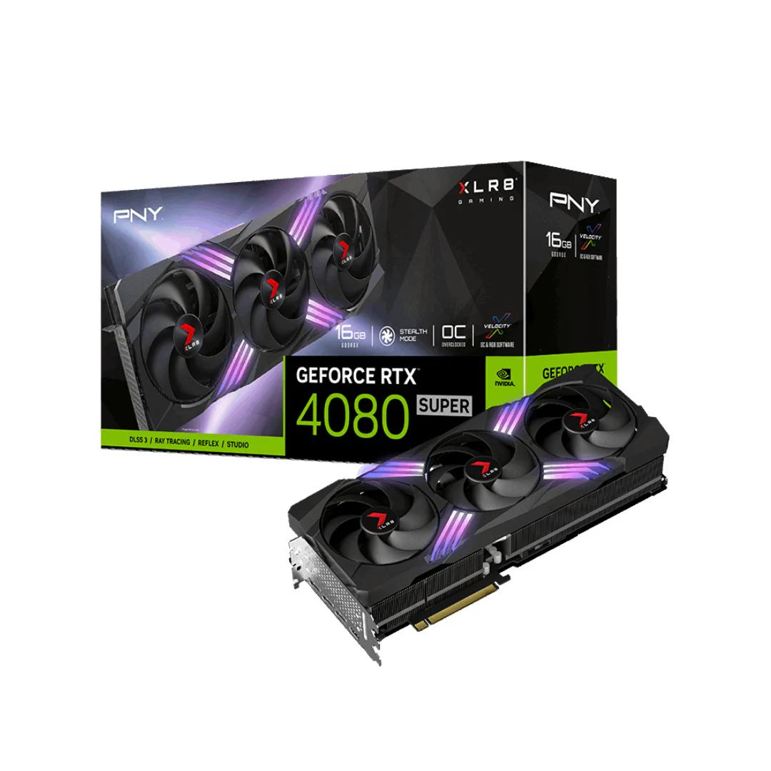 PNY GeForce RTX 4080 SUPER 16GB XLR8 Gaming VERTO