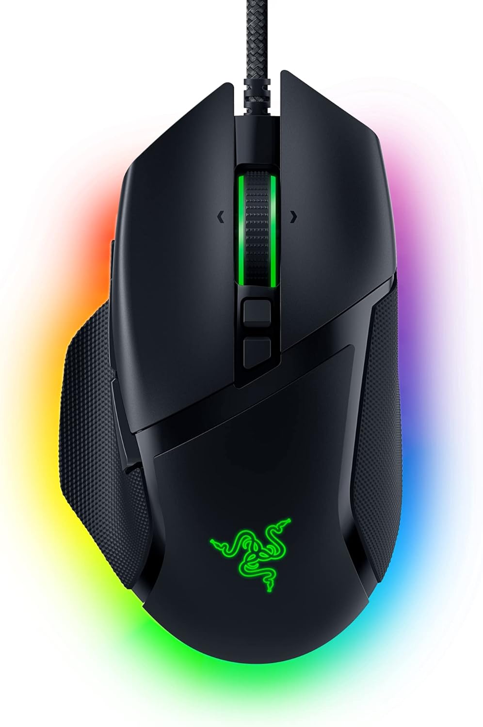 Razer Basilisk V3 Ergonomic Gaming Mouse – 26K DPI, Chroma RGB, 11 Buttons ZY