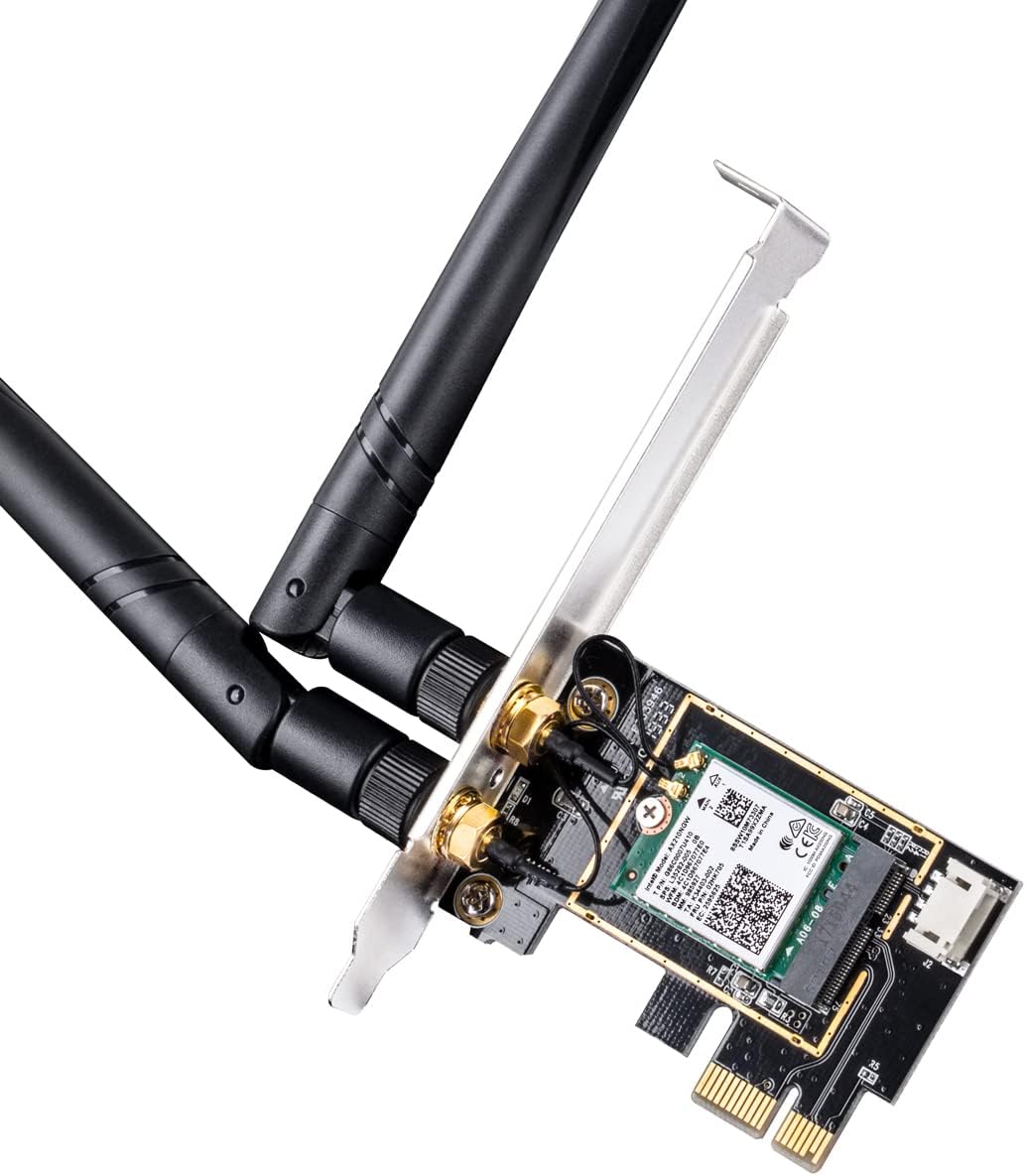 Cudy AX3000 WiFi 6 PCIe Adapter with Bluetooth 5.2 (WE3000)