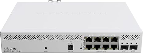 MikroTik CSS610-8P-2S+IN 8-Port PoE Switch