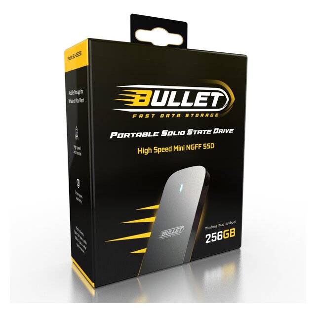 Bullet Portable SSD 256GB