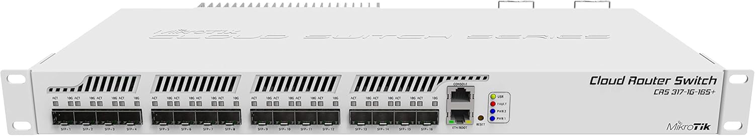 MikroTik CRS317-1G-16S+RM Managed L3 Network Switch