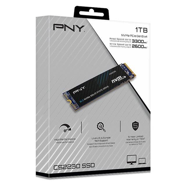 PNY CS2230 1TB M.2 NVMe SSD