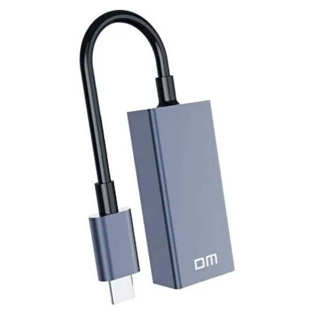 DM CHB017 Type-C to LAN RJ45 Adapter