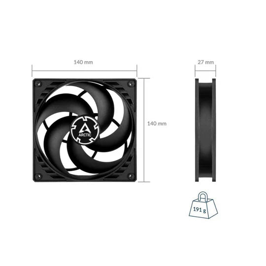 Arctic P14 5 Pack - 140mm Fan Kit