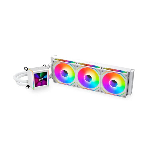 LIAN LI GALAHAD II LCD SL-INF 360 ARGB AIO Liquid Cooler White