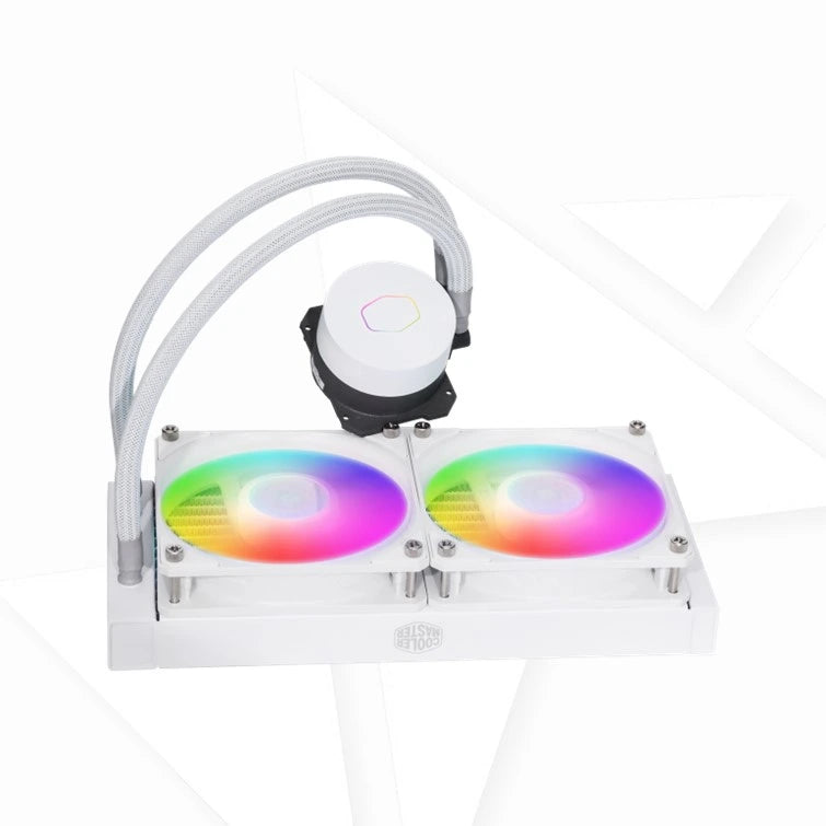 Cooler Master MasterLiquid ML240L ARGB White Edition V2 CPU Liquid Cooler