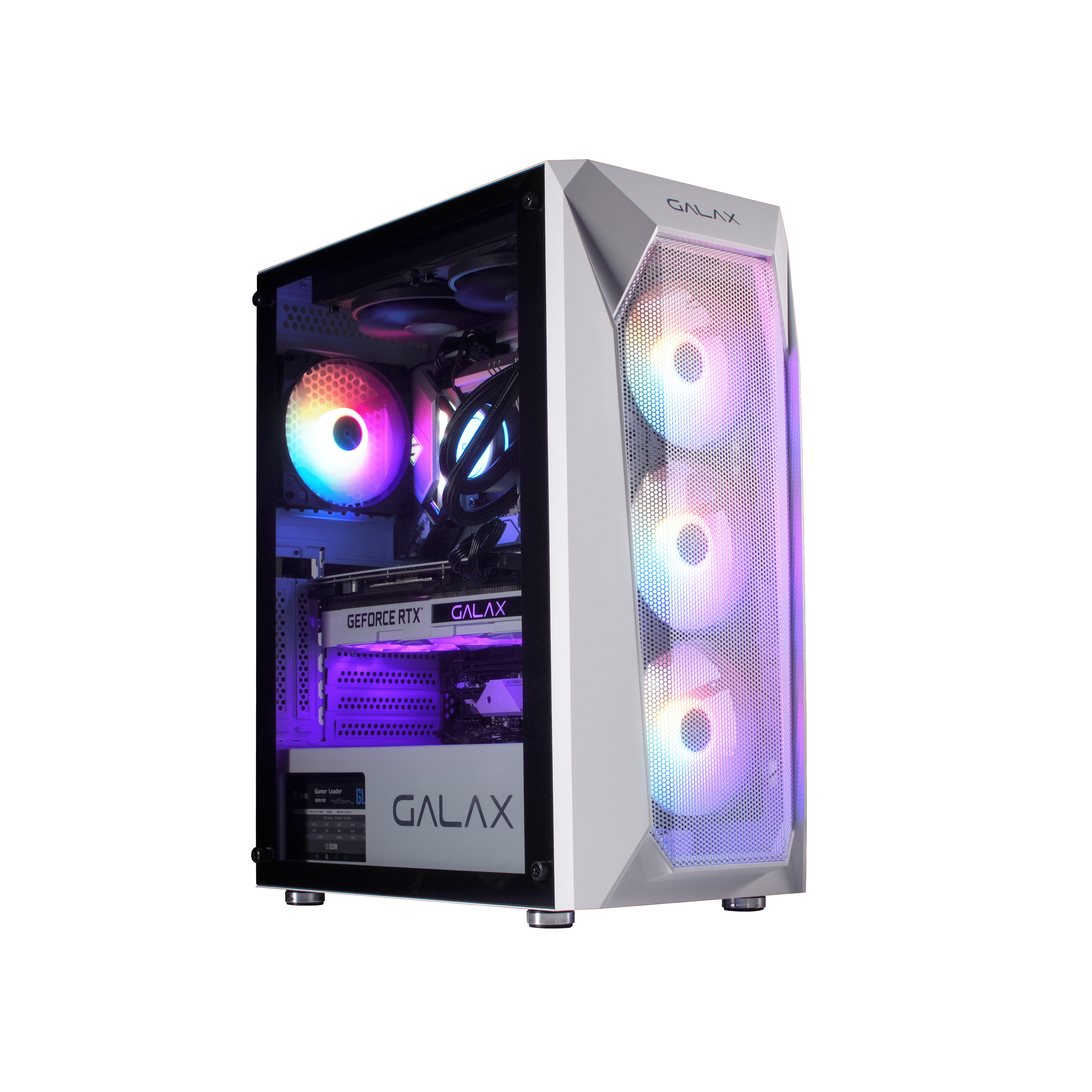 GALAX Revolution 05 White Case