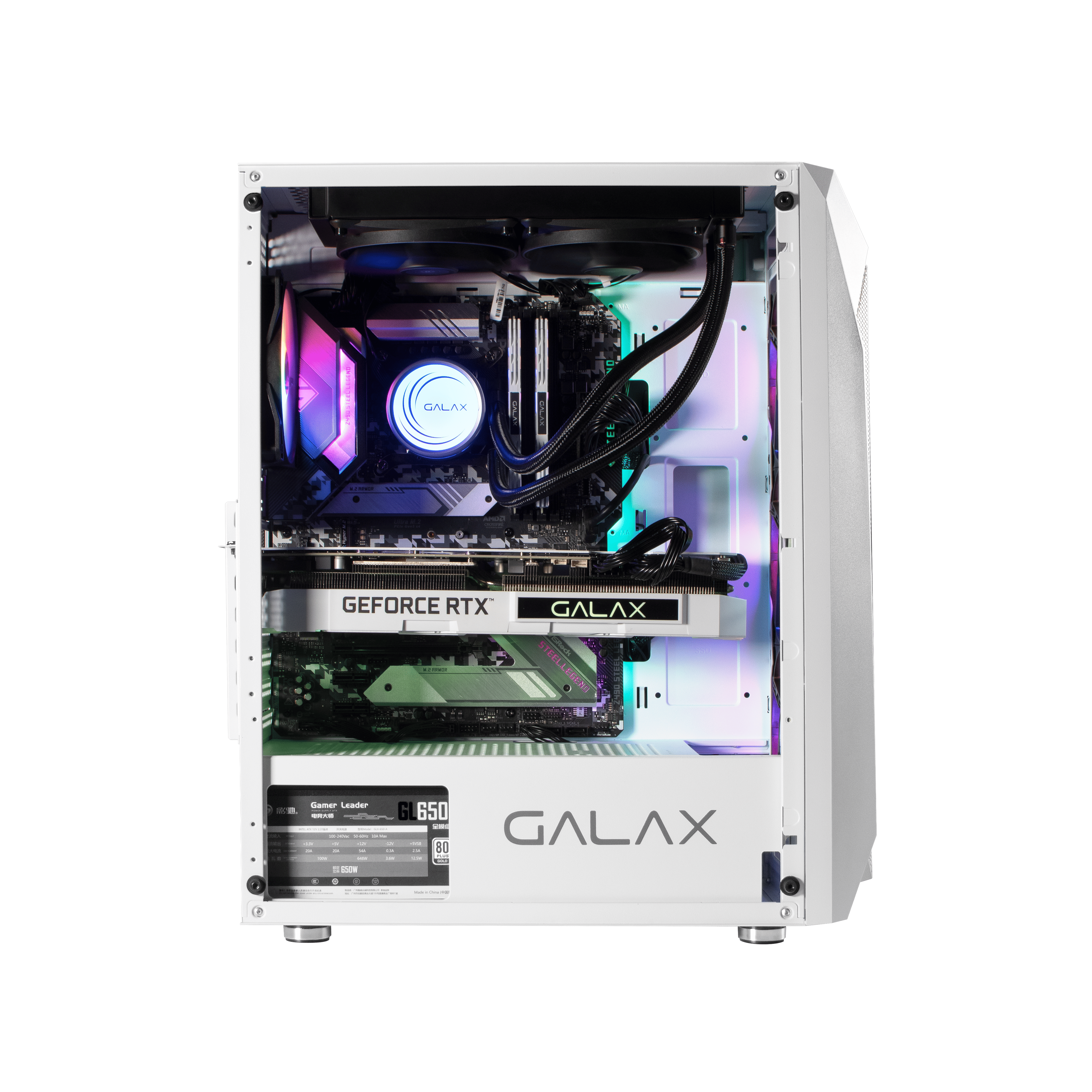 GALAX Revolution 05 White Case