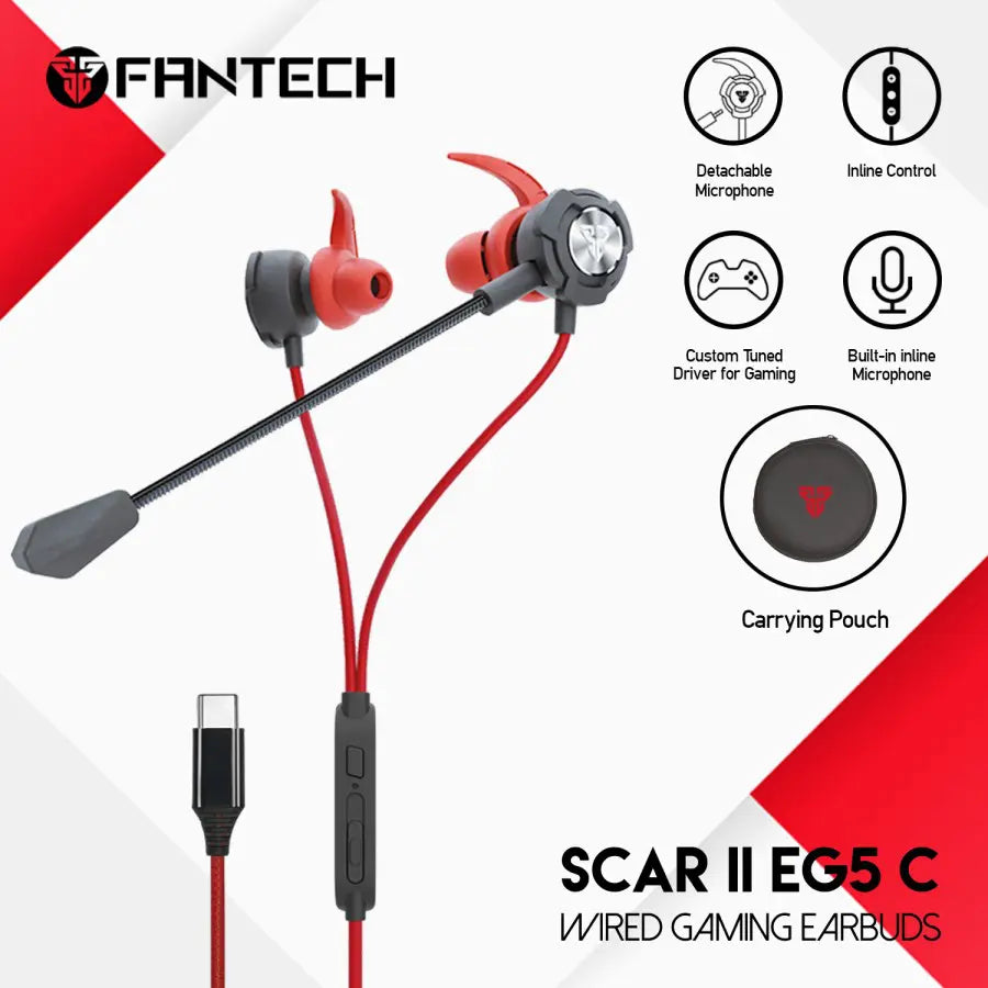Fantech Type-C Scar II EG5C Earbuds