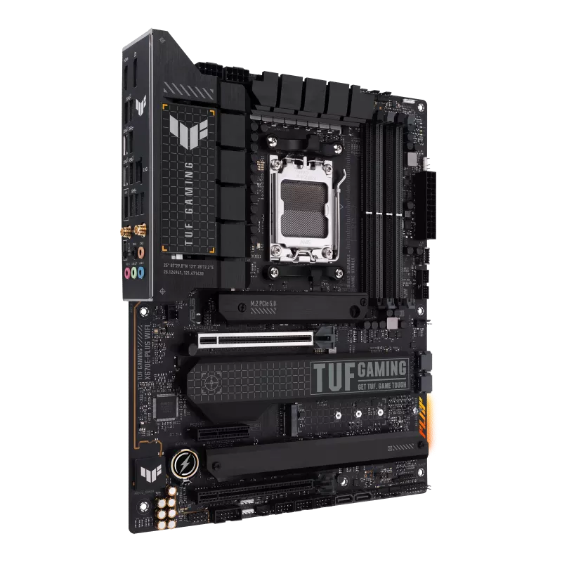 ASUS TUF Gaming X670E-Plus Motherboard – AMD Ryzen AM5, DDR5, ATX, 3-Year Warranty