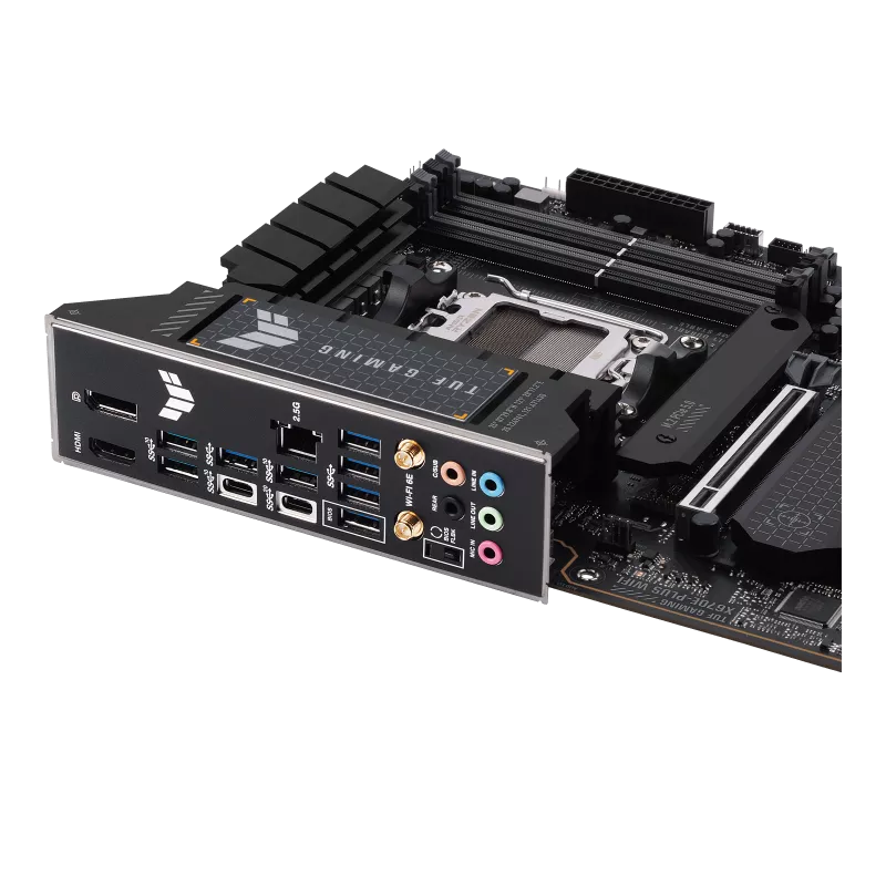ASUS TUF Gaming X670E-Plus Motherboard – AMD Ryzen AM5, DDR5, ATX, 3-Year Warranty