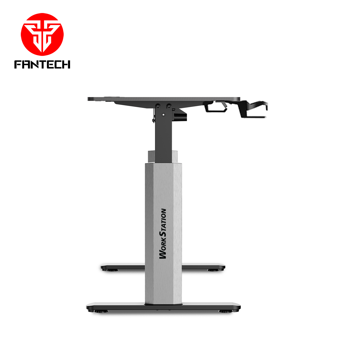 FANTECH WORKSTATION WS414 Adjustable Rising Desk – Black, Height Adjustable, Sturdy Motor & Cable Management
