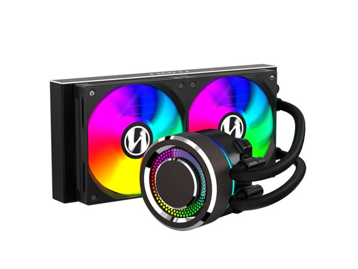 Lian Li Galahad 240mm RGB CPU AiO Liquid Cooler (Black)