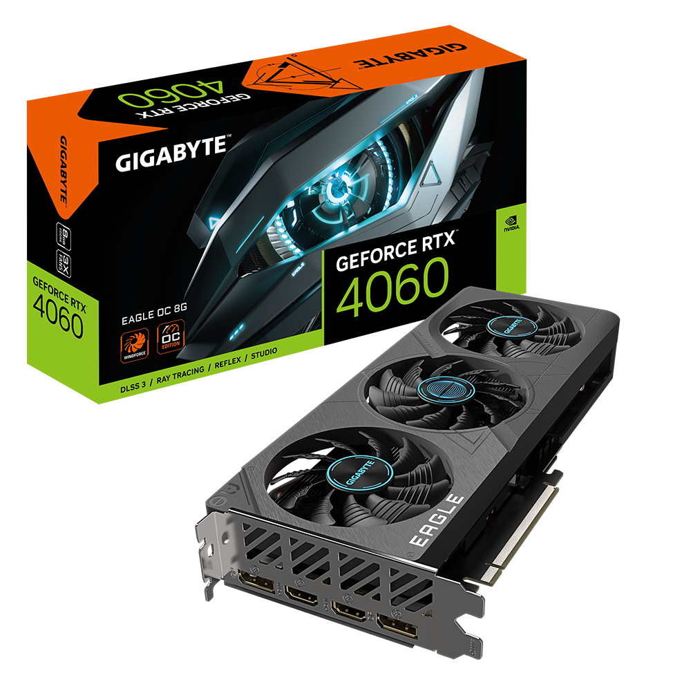 Gigabyte GeForce RTX 4060 EAGLE OC 8G