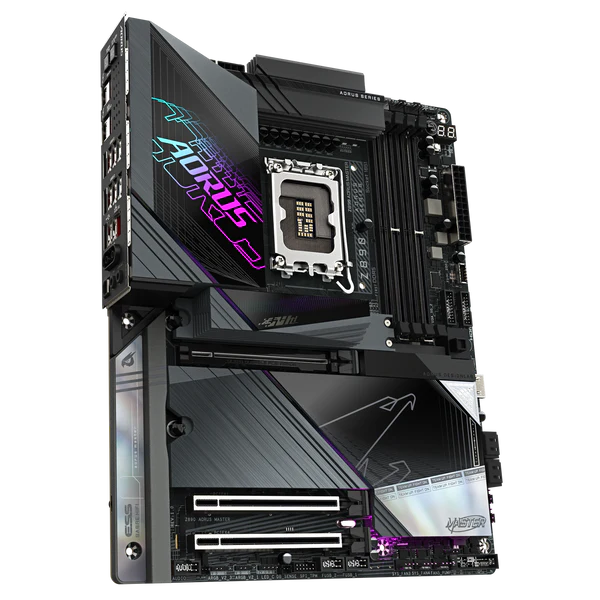 Gigabyte Z890 AORUS MASTER Motherboard for Intel® Core™ Ultra, DDR5, PCIe 5.0, Wi-Fi 7, Thunderbolt™ 4, ATX