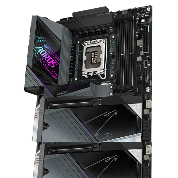 Gigabyte Z890 AORUS MASTER Motherboard for Intel® Core™ Ultra, DDR5, PCIe 5.0, Wi-Fi 7, Thunderbolt™ 4, ATX