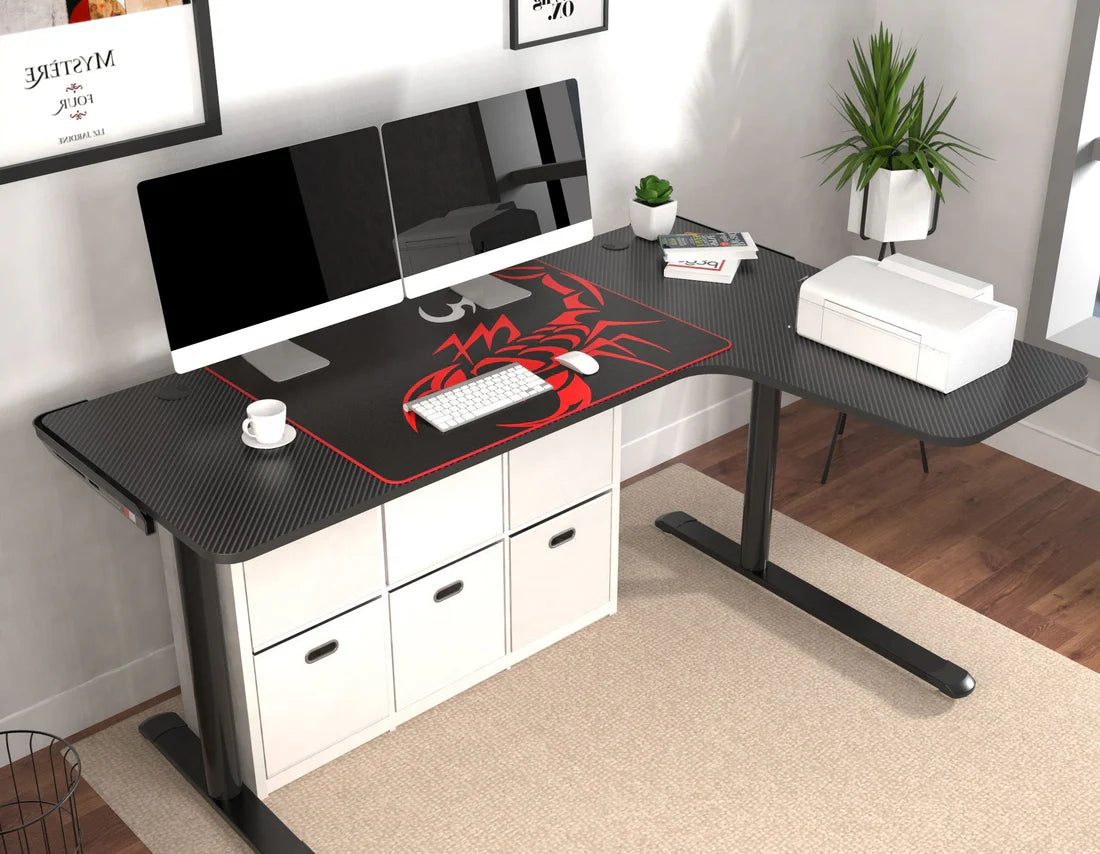 Eureka ERK-L60R-B-V2 Gaming Desk