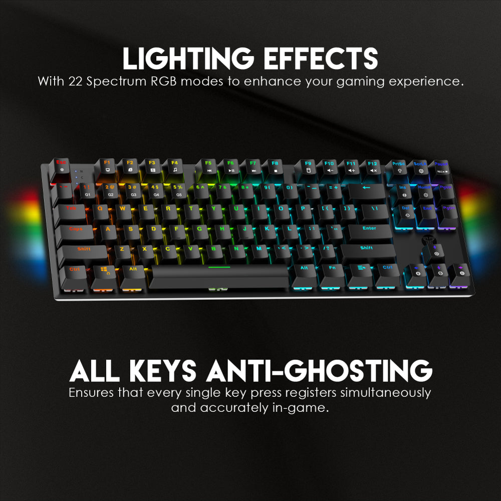 MAXFIT87 MK856 Mechanical Gaming Keyboard