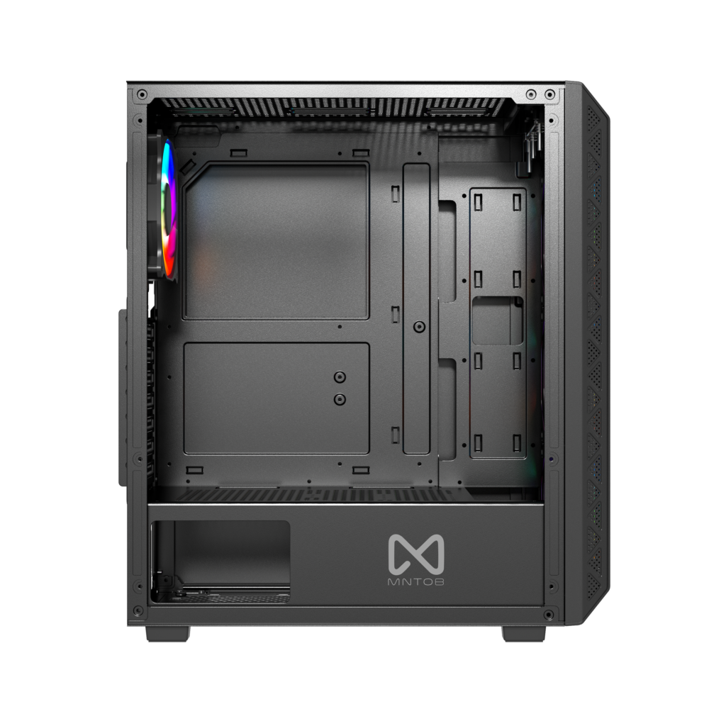 MNTOB STORM MESH BLACK 4Fan ARGB Case MN-2080B