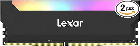 Lexar 16GB (2x8GB) DDR4 3600MHz RGB Memory Kit