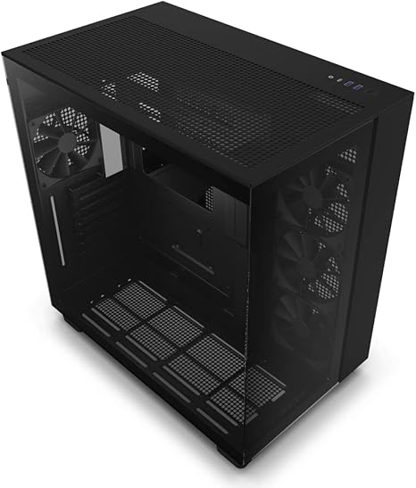 NZXT H9 Flow Edition ATX Mid Tower Case Black