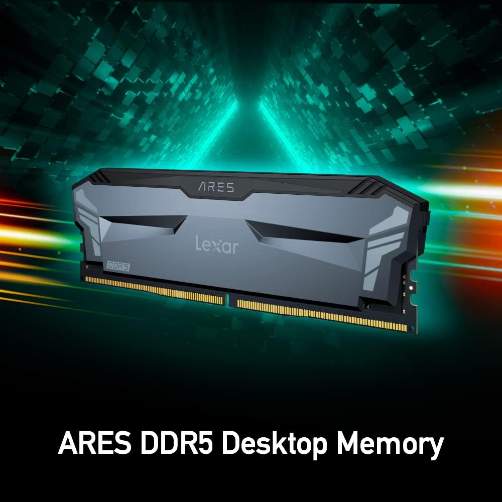 Lexar Ares 16GB DDR5 4800 MHz SDRAM UDIMM Desktop Memory