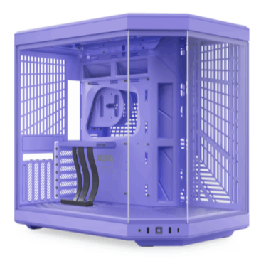HYTE Y70 ATX Mid-Tower Case – Taro Limited Edition – Panoramic Glass – High Airflow – TARO