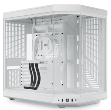 HYTE Y70 ATX Mid-Tower Case Tempered Glass Snow White Edition