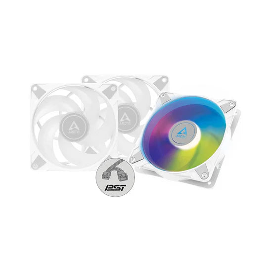 ARCTIC P12 PWM PST A-RGB White - 3 Pack