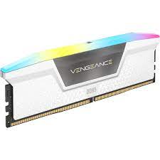 Corsair Vengeance RGB 32GB (2x16GB) 6400MHz DDR5 Memory Kit White