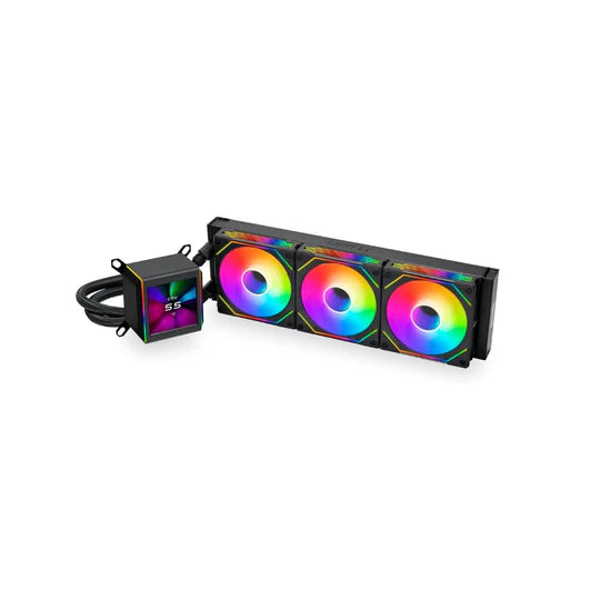 LIAN LI GALAHAD II LCD SL-INF 360 ARGB AIO Liquid Cooler Black