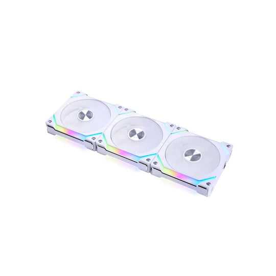 LIAN LI UNI FAN SL120 V2 Triple Pack ARGB White