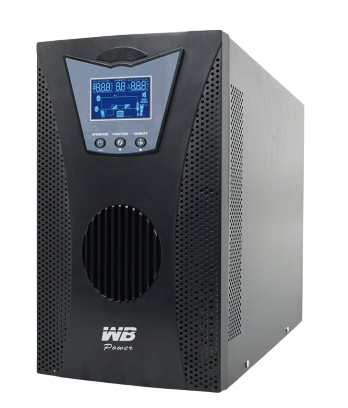 WB UPS 3KVA Online UPS – 3KVA/3KW Single-Phase Grounding with LCD Display